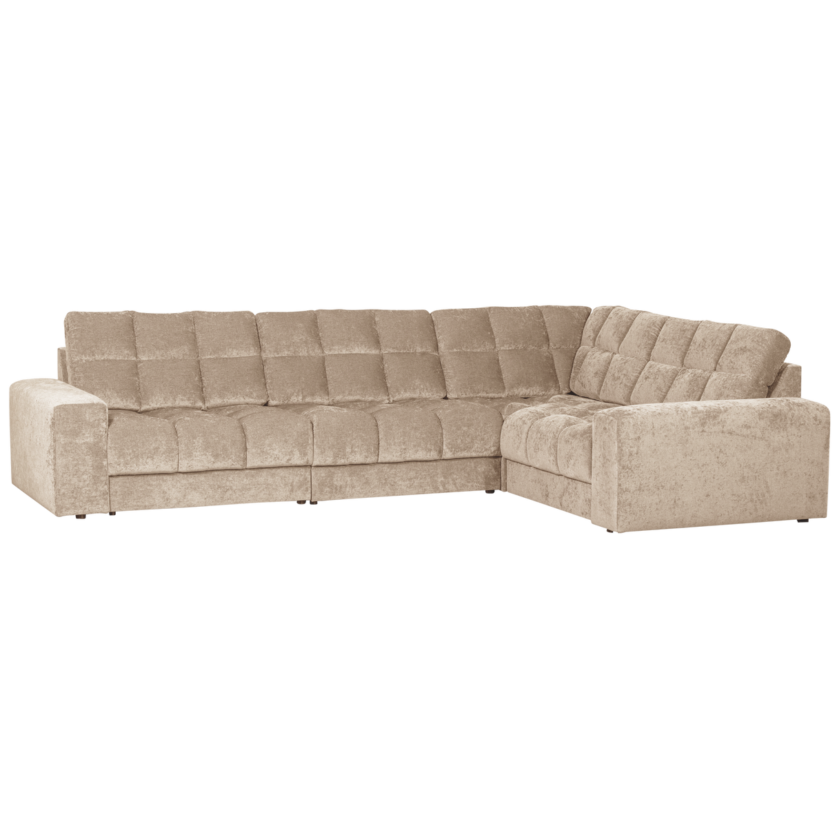 Second Date Hoekbank Rechts Vintage Nougat van WOOOD – Luxe comfort op maat van PureWonen. Vraag naar de beste prijs.