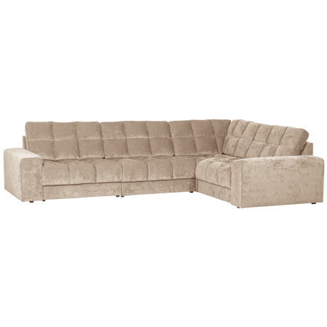 Second Date Hoekbank Rechts Vintage Nougat van WOOOD – Luxe comfort op maat van PureWonen. Vraag naar de beste prijs.