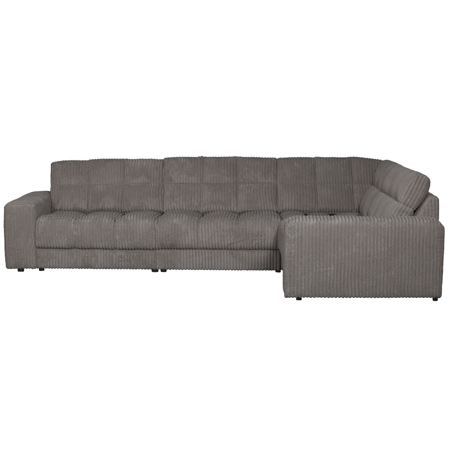 Second Date Hoekbank Rechts Grove Ribstof Terrazzo van WOOOD – Luxe comfort op maat van PureWonen. Vraag naar de beste prijs.