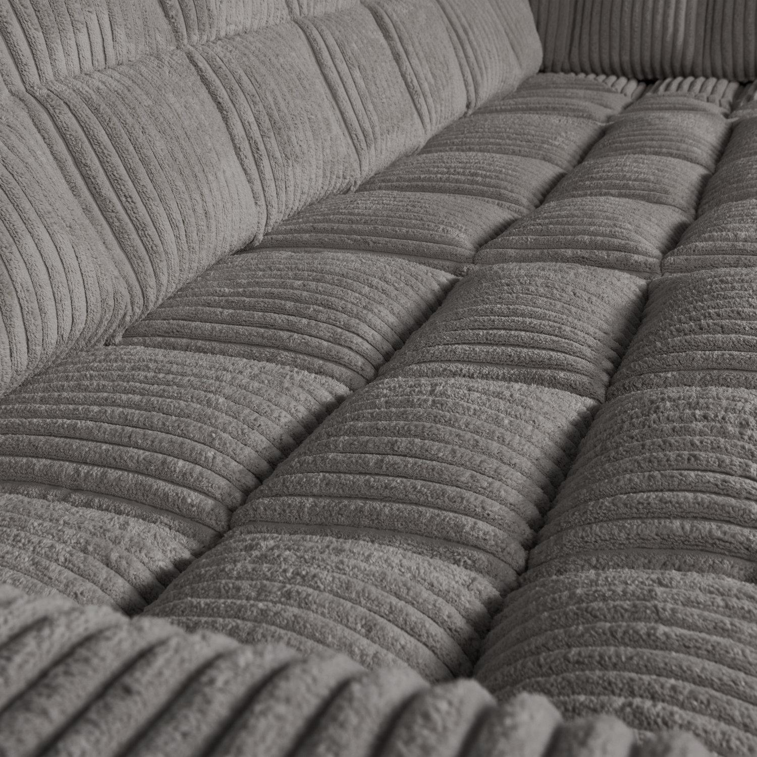 Second Date Hoekbank Rechts Grove Ribstof Terrazzo van WOOOD – Luxe comfort op maat van PureWonen. Vraag naar de beste prijs.