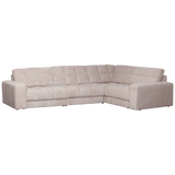 Second Date Hoekbank Rechts Grove Ribstof Naturel van WOOOD – Luxe comfort op maat van PureWonen. Vraag naar de beste prijs.