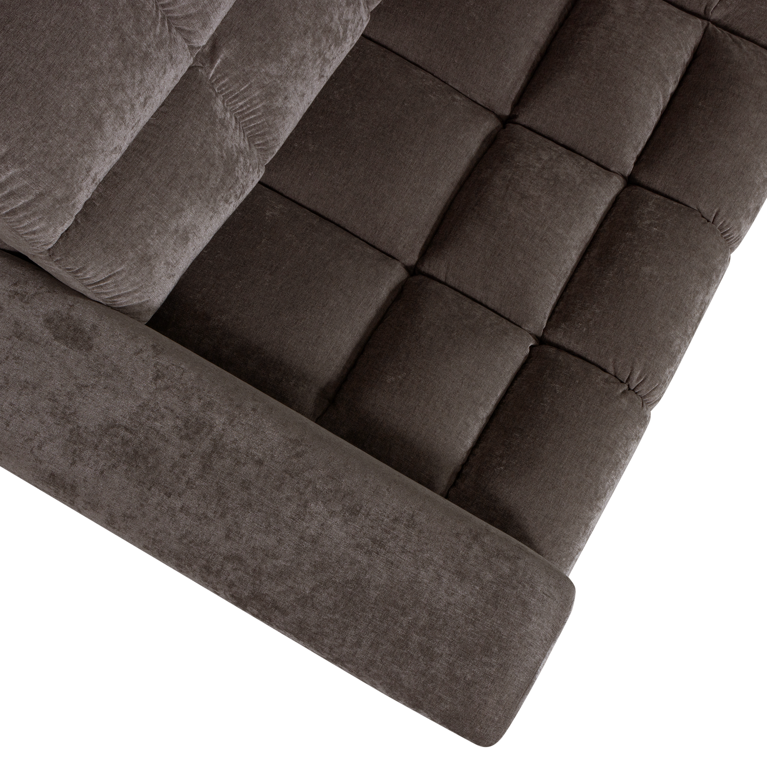 Second Date Hoekbank Rechts Vintage Warm Grijs van WOOOD – Luxe comfort op maat van PureWonen. Vraag naar de beste prijs.