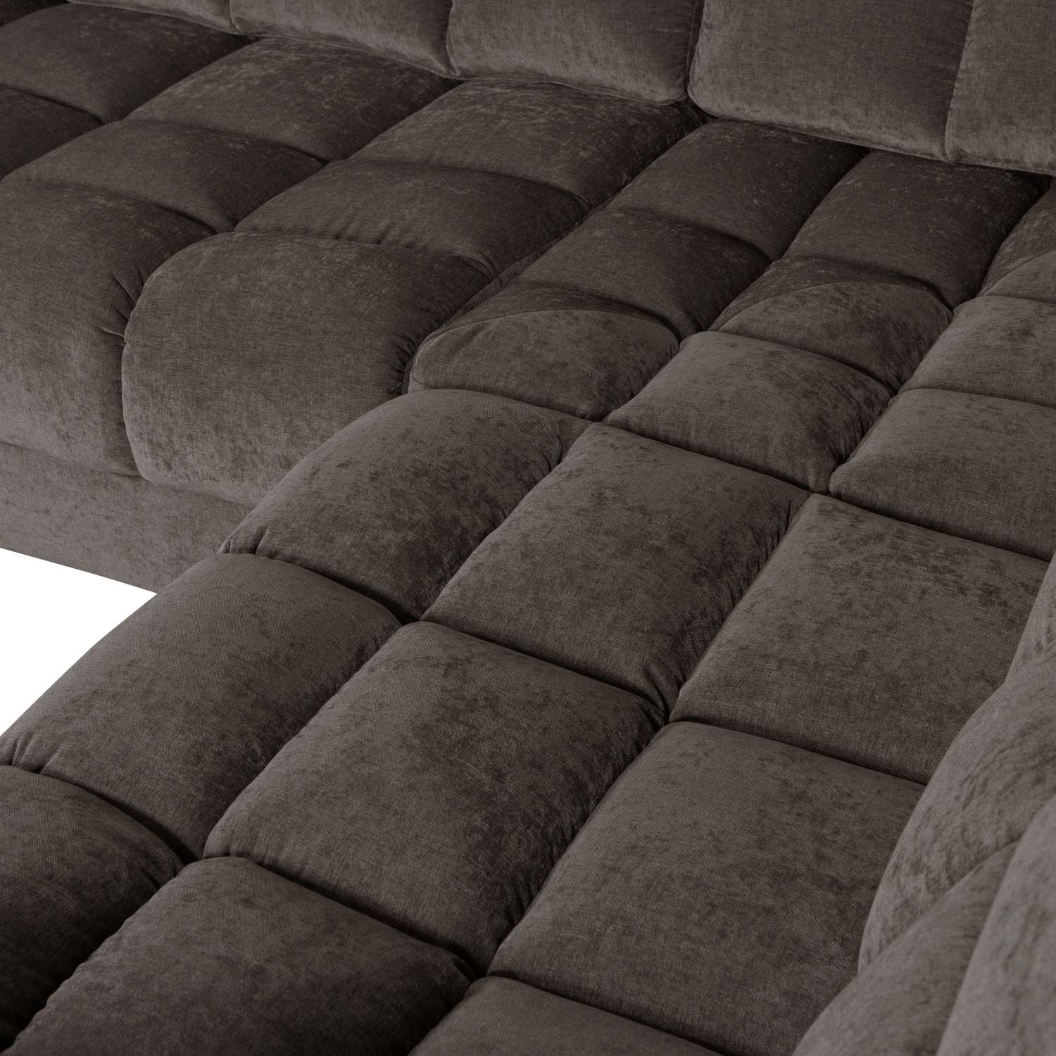 Second Date Hoekbank Rechts Vintage Warm Grijs van WOOOD – Luxe comfort op maat van PureWonen. Vraag naar de beste prijs.