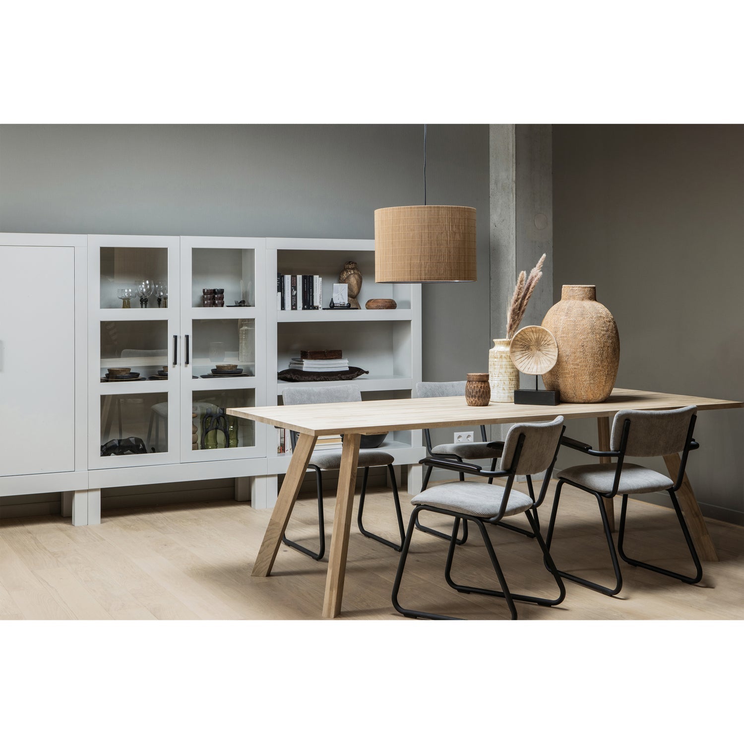 Set V 2 Tablo 3 Standen Poot Vierkant Kd Eiken [Fsc] van WOOOD – Luxe comfort op maat van PureWonen. Vraag naar de beste prijs.