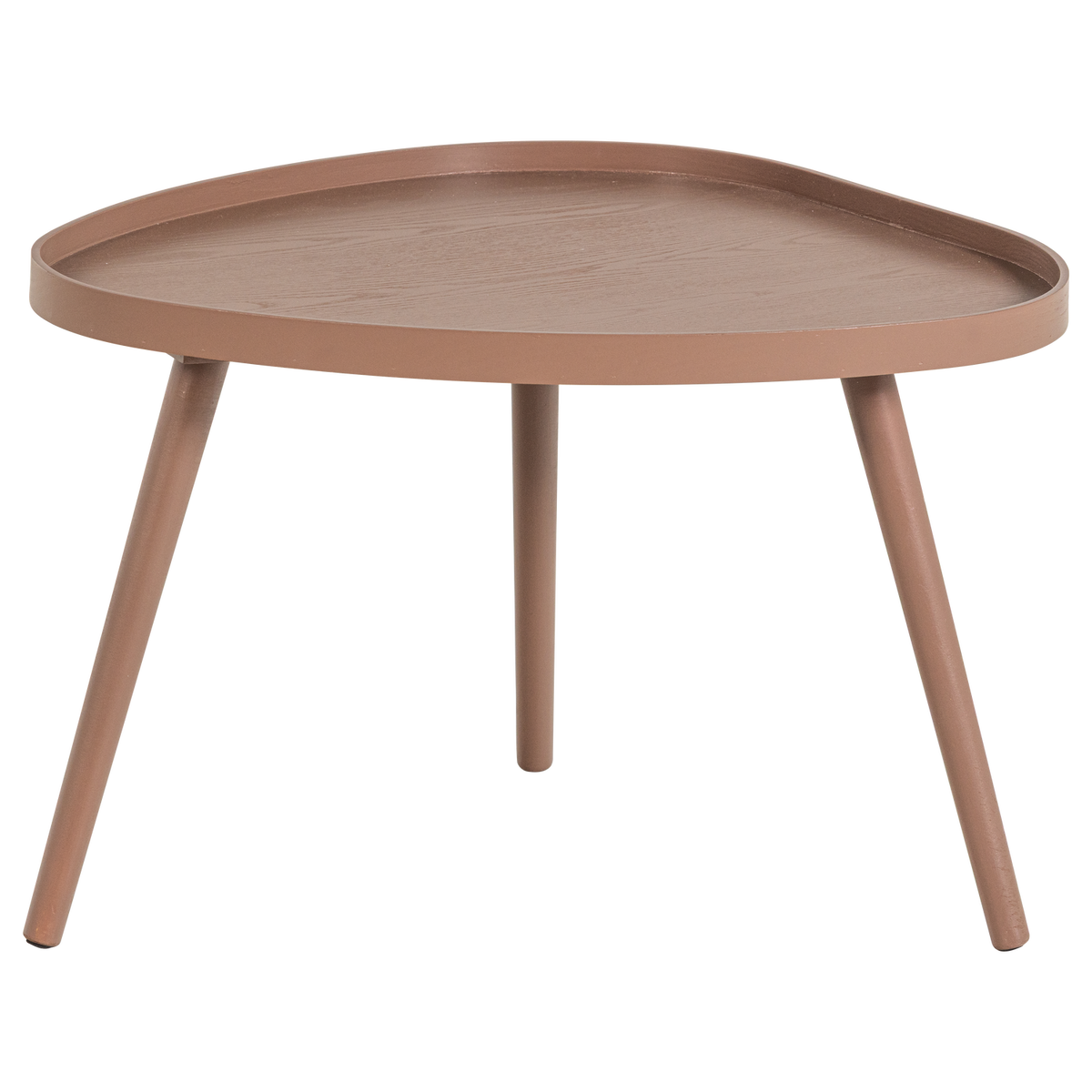 Mae Bijzettafel Organisch Mdf/Grenen Oudroze [Fsc]