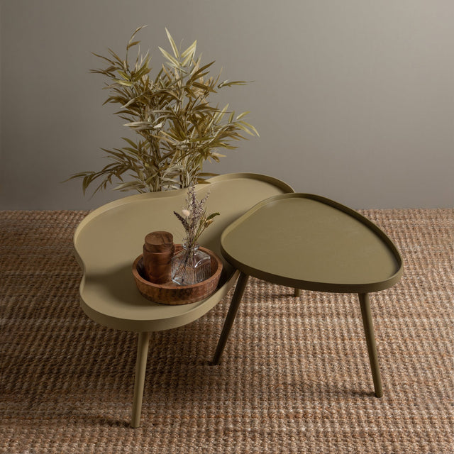 Mae Bijzettafel Organisch Langwerpig Hout Alpaca van WOOOD – Luxe comfort op maat van PureWonen. Vraag naar de beste prijs.