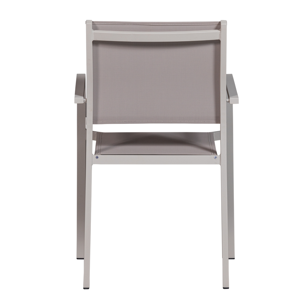 Fowl Tuinstoel Aluminium/Textileen Zand Set Van 2