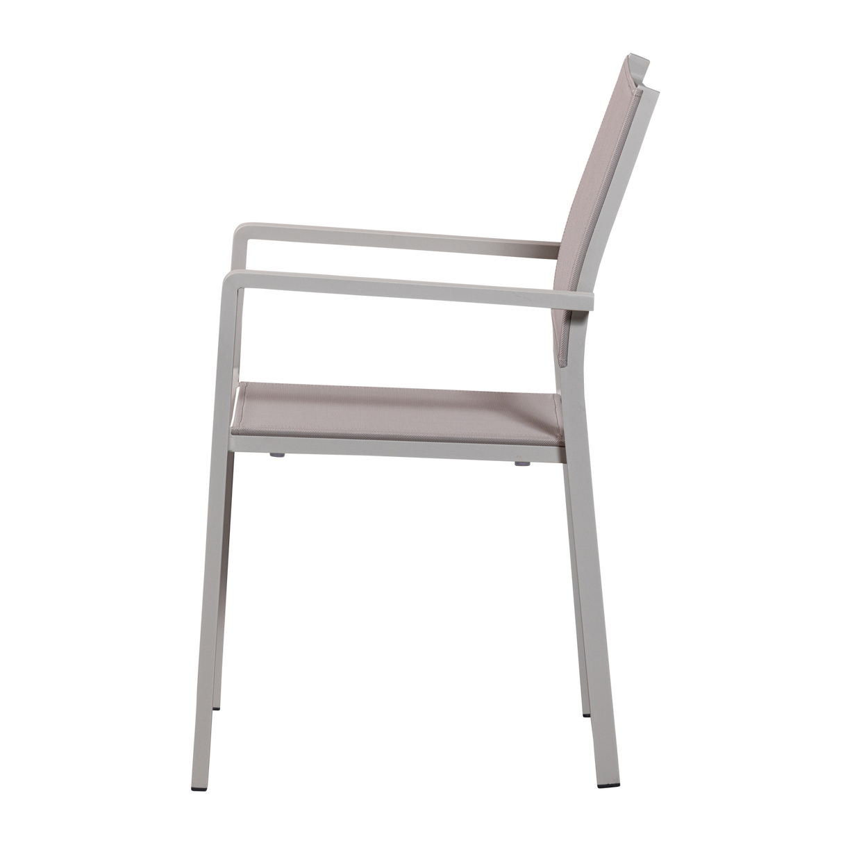 Fowl Tuinstoel Aluminium/Textileen Zand Set Van 2