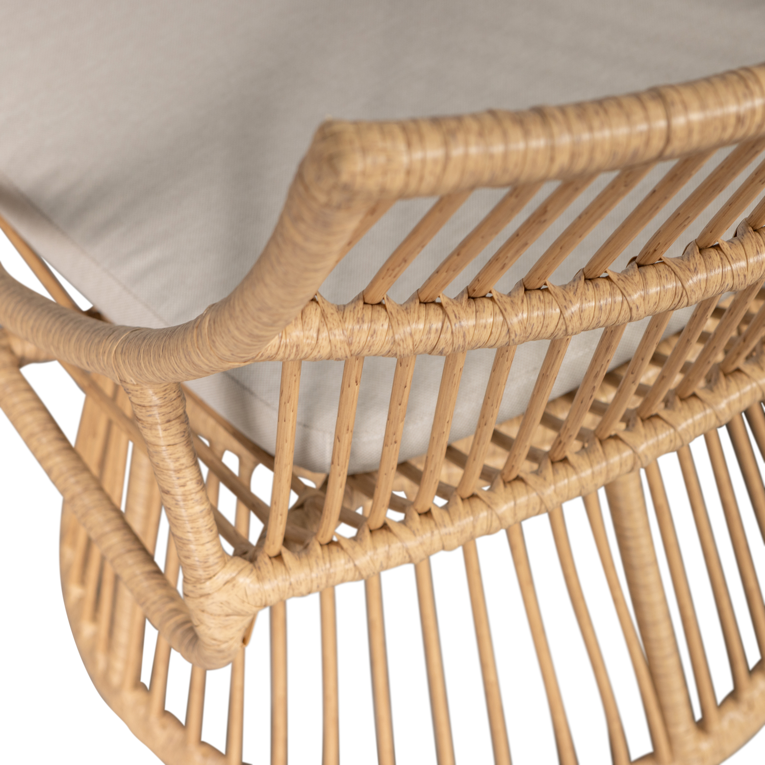 Alatna Tuinstoel Wicker Naturel van WOOOD – Luxe comfort op maat van PureWonen. Vraag naar de beste prijs.
