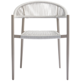 Yellow Tuinstoel Touw/Aluminium Lichtgrijs van WOOOD – Luxe comfort op maat van PureWonen. Vraag naar de beste prijs.