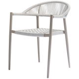 Yellow Tuinstoel Touw/Aluminium Lichtgrijs van WOOOD – Luxe comfort op maat van PureWonen. Vraag naar de beste prijs.