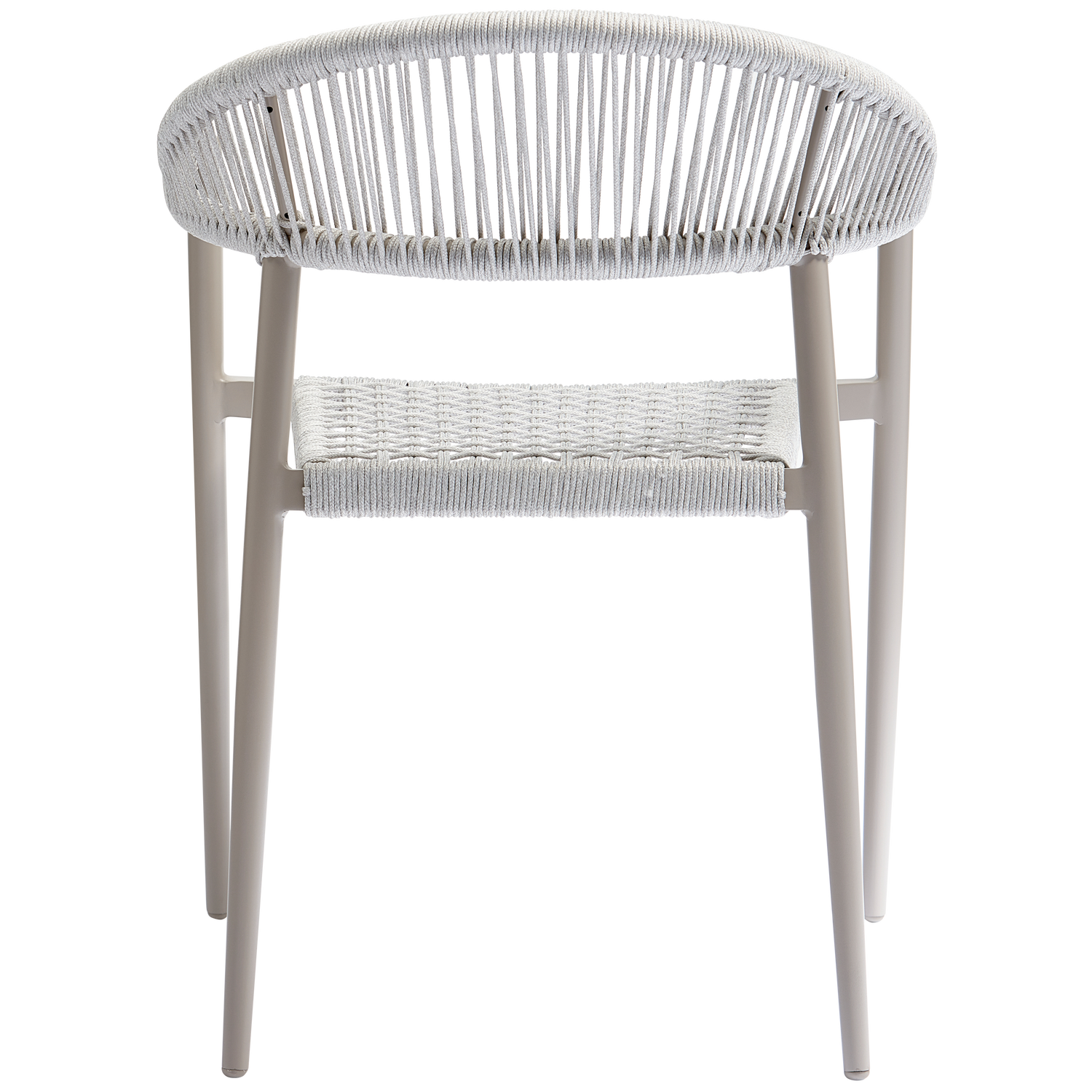 Yellow Tuinstoel Touw/Aluminium Lichtgrijs van WOOOD – Luxe comfort op maat van PureWonen. Vraag naar de beste prijs.