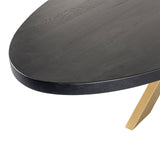 Eettafel Watson black 235 incl. spinpoot goud (Black) van Richmond Interiors – Luxe comfort op maat van PureWonen. Vraag naar de beste prijs.
