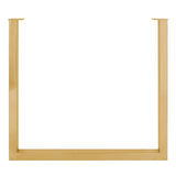 Eettafelpoten set U-poot goud (Gold) van Richmond Interiors - laagste prijs offerte van PureWonen