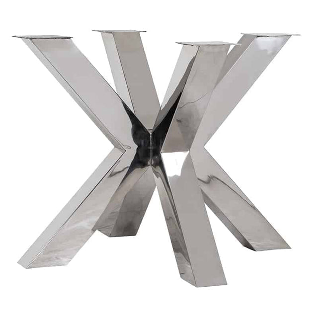 Eettafel poot X-leg Bodhi silver van Richmond Interiors – Luxe comfort op maat van PureWonen. Vraag naar de beste prijs.