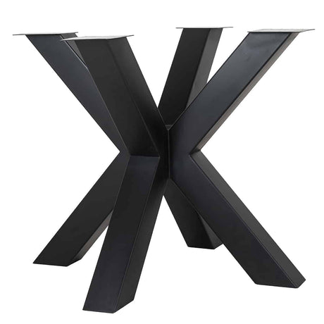 Eettafel poot X-leg Bodhi zwart van Richmond Interiors – Luxe comfort op maat van PureWonen. Vraag naar de beste prijs.