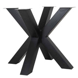 Eettafel poot X-leg Bodhi zwart van Richmond Interiors – Luxe comfort op maat van PureWonen. Vraag naar de beste prijs.