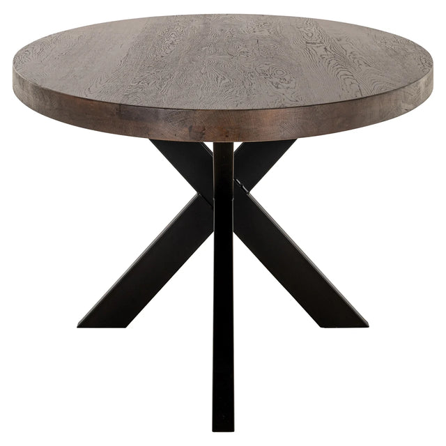Eettafel Watson Dark brown/black 235