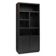 Boekenkast Oakura 2-deuren (Black) van Richmond Interiors – Luxe comfort op maat van PureWonen. Vraag naar de beste prijs.