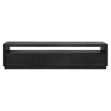 TV-dressoir Oakura 3-laden (Black) van Richmond Interiors – Luxe comfort op maat van PureWonen. Vraag naar de beste prijs.
