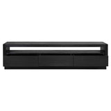 TV-dressoir Oakura 3-laden (Black) van Richmond Interiors – Luxe comfort op maat van PureWonen. Vraag naar de beste prijs.