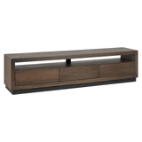 TV dressoir Oakura 3-laden (Brown) van Richmond Interiors – Luxe comfort op maat van PureWonen. Vraag naar de beste prijs.