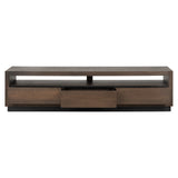 TV dressoir Oakura 3-laden (Brown) van Richmond Interiors – Luxe comfort op maat van PureWonen. Vraag naar de beste prijs.