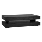 Salontafel Oakura blok H (Black) van Richmond Interiors – Luxe comfort op maat van PureWonen. Vraag naar de beste prijs.
