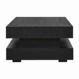 Salontafel Oakura blok H (Black) van Richmond Interiors – Luxe comfort op maat van PureWonen. Vraag naar de beste prijs.