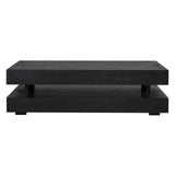 Salontafel Oakura blok H (Black) van Richmond Interiors – Luxe comfort op maat van PureWonen. Vraag naar de beste prijs.