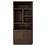 Boekenkast Oakura 2-deuren (Brown) van Richmond Interiors – Luxe comfort op maat van PureWonen. Vraag naar de beste prijs.
