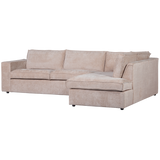 Hajo Hoekbank Rechts Chenille Zand van WOOOD – Luxe comfort op maat van PureWonen. Vraag naar de beste prijs.