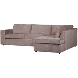 Hajo Hoekbank Rechts Chenille Taupe van WOOOD – Luxe comfort op maat van PureWonen. Vraag naar de beste prijs.