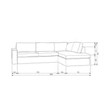 Hajo Hoekbank Rechts Boucle Naturel van WOOOD – Luxe comfort op maat van PureWonen. Vraag naar de beste prijs.