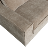 Hajo Hoekbank Rechts Ribstof Clay van WOOOD – Luxe comfort op maat van PureWonen. Vraag naar de beste prijs.