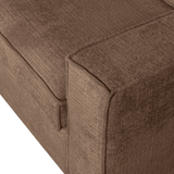 Hajo Hoekbank Links Chenille Mud van WOOOD – Luxe comfort op maat van PureWonen. Vraag naar de beste prijs.
