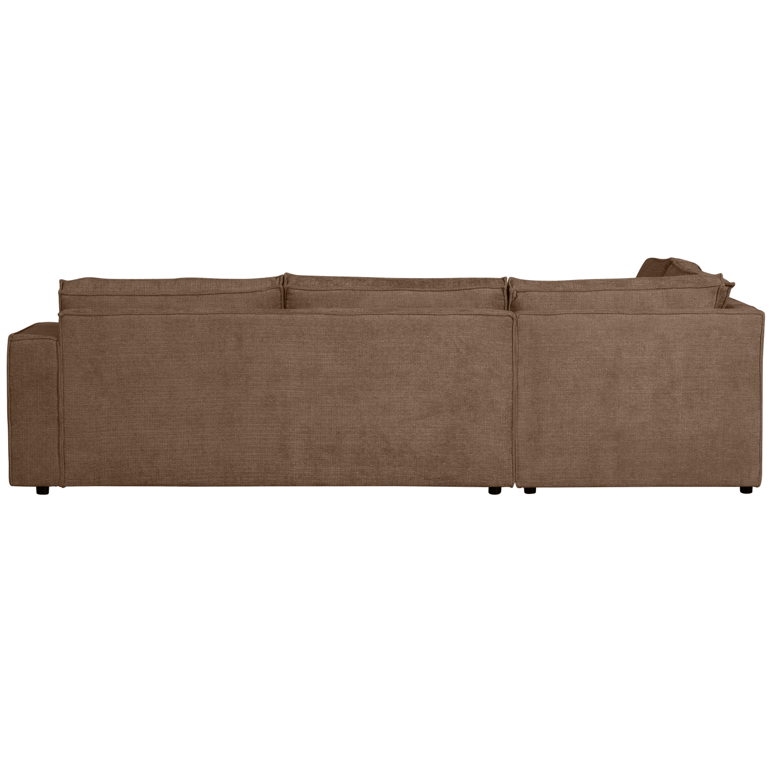 Hajo Hoekbank Links Chenille Mud van WOOOD – Luxe comfort op maat van PureWonen. Vraag naar de beste prijs.