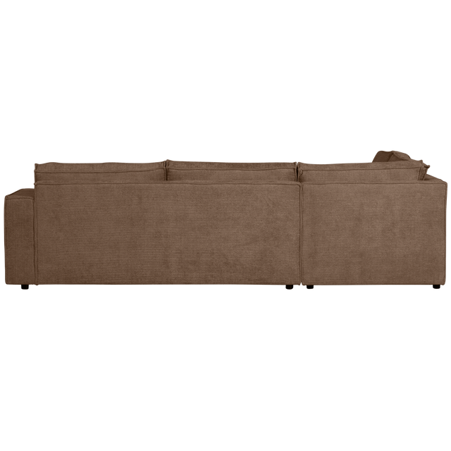 Hajo Hoekbank Links Chenille Mud van WOOOD – Luxe comfort op maat van PureWonen. Vraag naar de beste prijs.