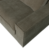 Hajo Hoekbank Links Ribstof Forest van WOOOD – Luxe comfort op maat van PureWonen. Vraag naar de beste prijs.