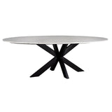 Eettafel Lexington ovaal 230  (White) van Richmond Interiors – Luxe comfort op maat van PureWonen. Vraag naar de beste prijs.
