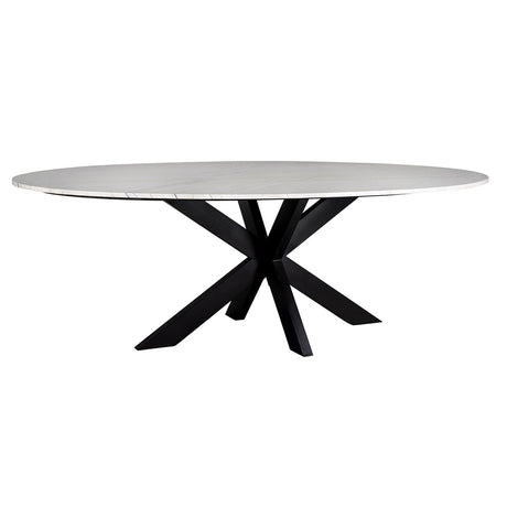 Eettafel Lexington ovaal 230  (White) van Richmond Interiors – Luxe comfort op maat van PureWonen. Vraag naar de beste prijs.