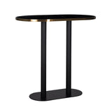 Bartafel Zenza ovaal (Black) van Richmond Interiors – Luxe comfort op maat van PureWonen. Vraag naar de beste prijs.