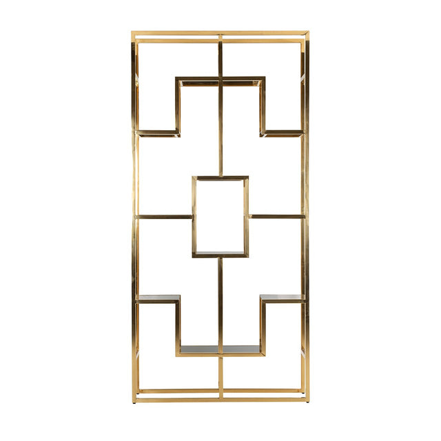 Wandkast Magnus (Gold) van Richmond Interiors – Luxe comfort op maat van PureWonen. Vraag naar de beste prijs.