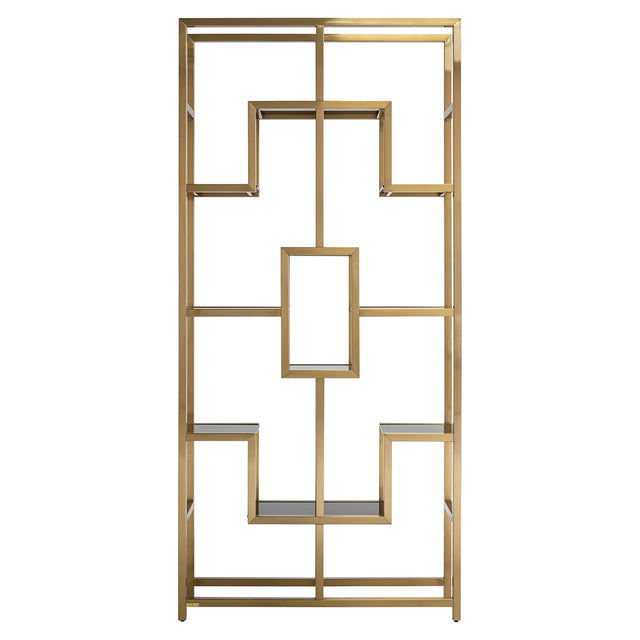 Wandkast Magnus brushed gold (Brushed Gold) van Richmond Interiors – Luxe comfort op maat van PureWonen. Vraag naar de beste prijs.