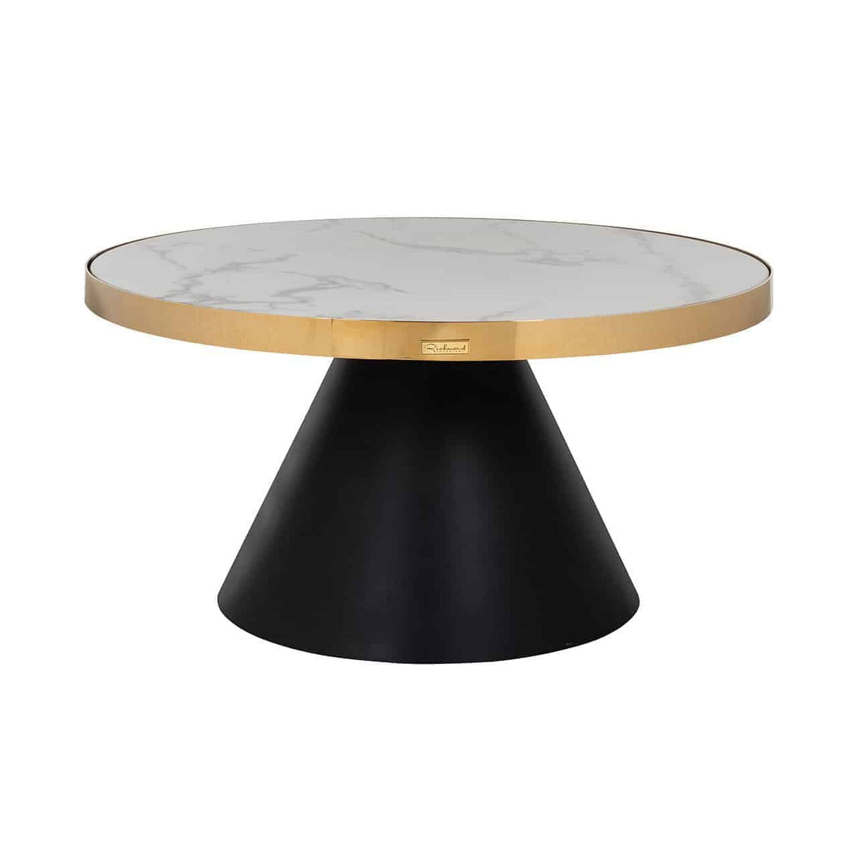 Salontafel Odin 80Ø  (Gold) van Richmond Interiors – Luxe comfort op maat van PureWonen. Vraag naar de beste prijs.