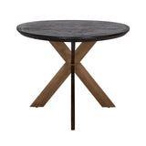 Eettafel Blackbone brass ovaal 230 (Black rustic) van Richmond Interiors – Luxe comfort op maat van PureWonen. Vraag naar de beste prijs.