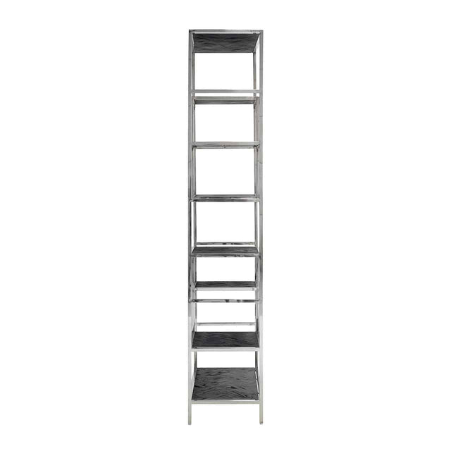 Wandkast Blackbone silver 7-planken (Black rustic) van Richmond Interiors – Luxe comfort op maat van PureWonen. Vraag naar de beste prijs.