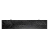 TV-dressoir Blackbone silver 4-deuren 220 (Black rustic) van Richmond Interiors – Luxe comfort op maat van PureWonen. Vraag naar de beste prijs.