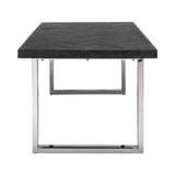Eettafel Blackbone silver 220 (Black rustic) van Richmond Interiors – Luxe comfort op maat van PureWonen. Vraag naar de beste prijs.