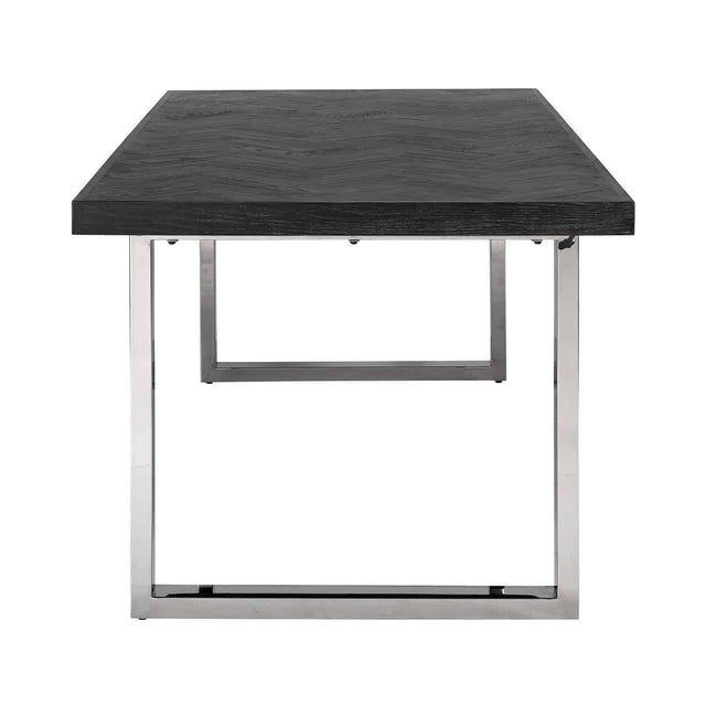 Eettafel Blackbone silver 220 (Black rustic) van Richmond Interiors – Luxe comfort op maat van PureWonen. Vraag naar de beste prijs.